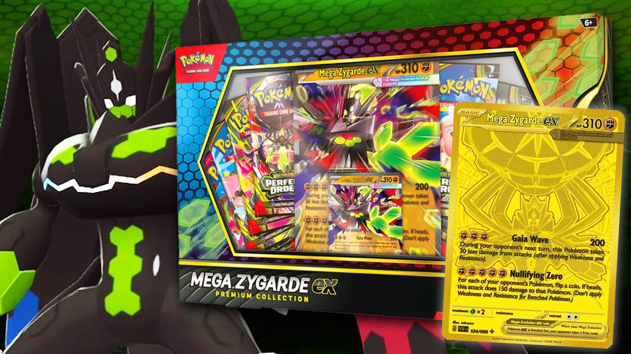 ¡Sorpresa! El set Mega Zygarde ex Premium Collection de Pokémon TCG reaparece a precio oficial en Target